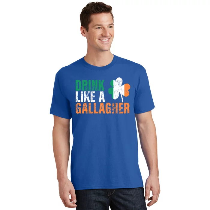 Like A Gallagher Gift St Patricks Ing Jacket T-Shirt