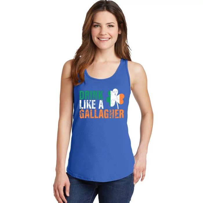 Like A Gallagher Gift St Patricks Ing Jacket Ladies Essential Tank