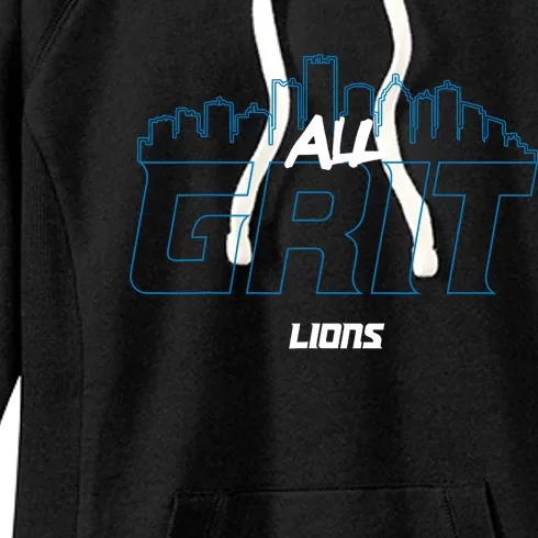 Lions All Grit Women's Fleece Hoodie