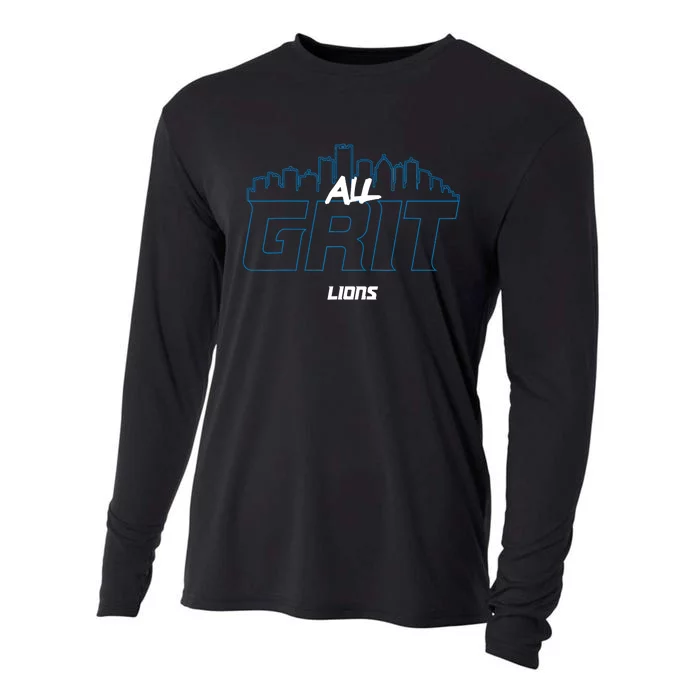 Lions All Grit Cooling Performance Long Sleeve Crew