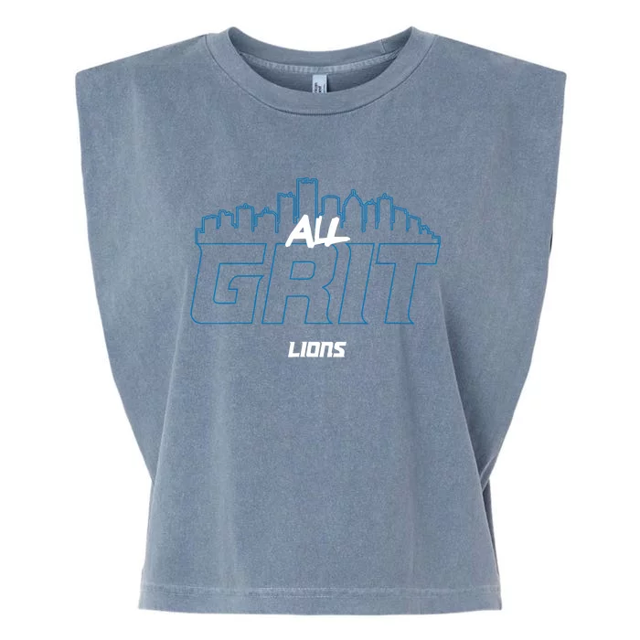 Lions All Grit Garment-Dyed Women's Muscle Tee