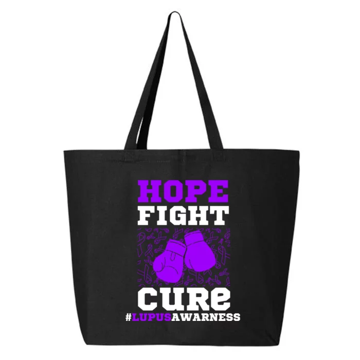 Lupus Awareness Hope Fight Cure 25L Jumbo Tote