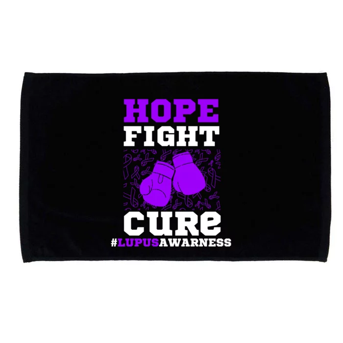 Lupus Awareness Hope Fight Cure Microfiber Hand Towel