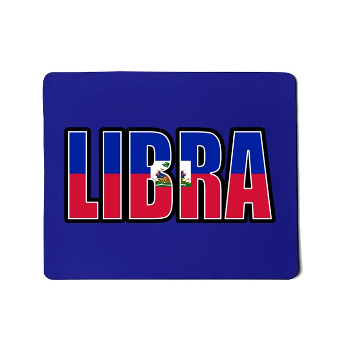 Libra And Haitian Zodiac And Heritage Pride Cool Gift Mousepad