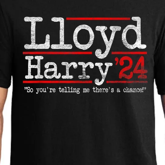 Lloyd And Harry Election 2024 Dumb N Dumber Politics Humor Pajama Set