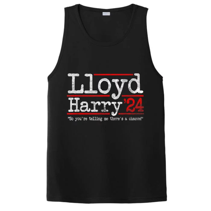 Lloyd And Harry Election 2024 Dumb N Dumber Politics Humor Performance Tank