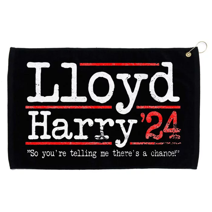 Lloyd And Harry Election 2024 Dumb N Dumber Politics Humor Grommeted Golf Towel