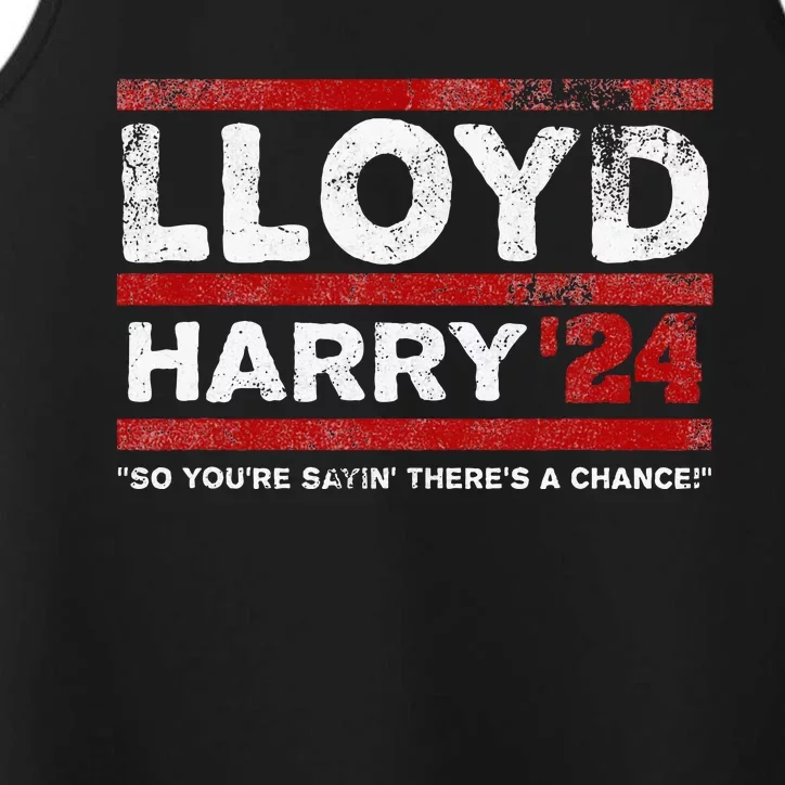 Lloyd and Harry Election 2024 Dumb and Dumber politics humor Performance Tank