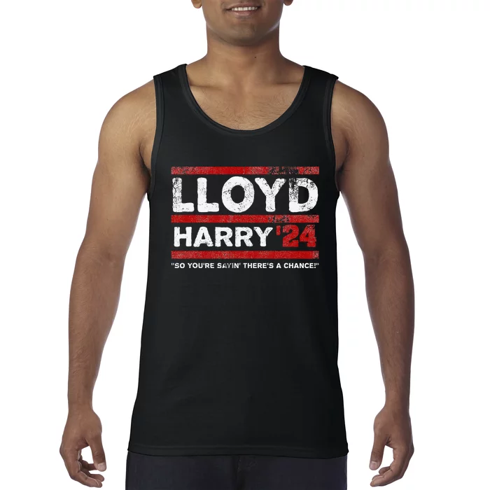 Lloyd and Harry Election 2024 Dumb and Dumber politics humor Tank Top