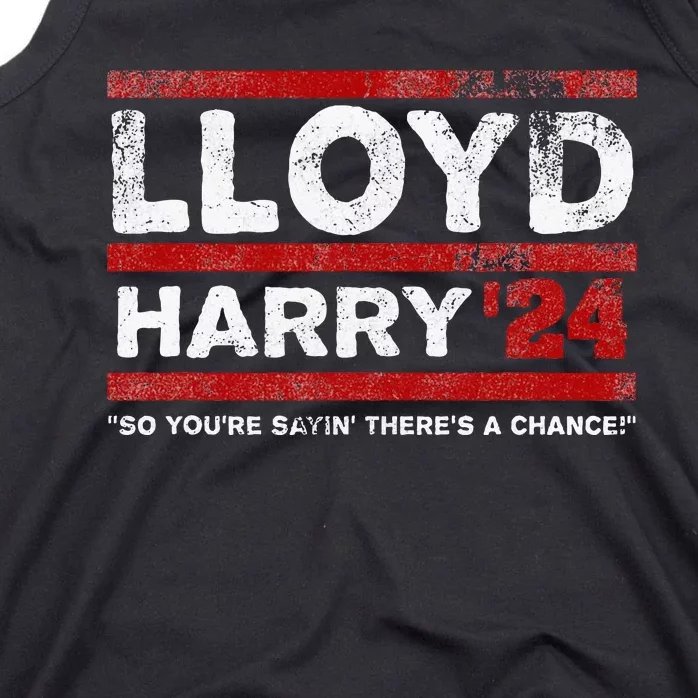 Lloyd and Harry Election 2024 Dumb and Dumber politics humor Tank Top