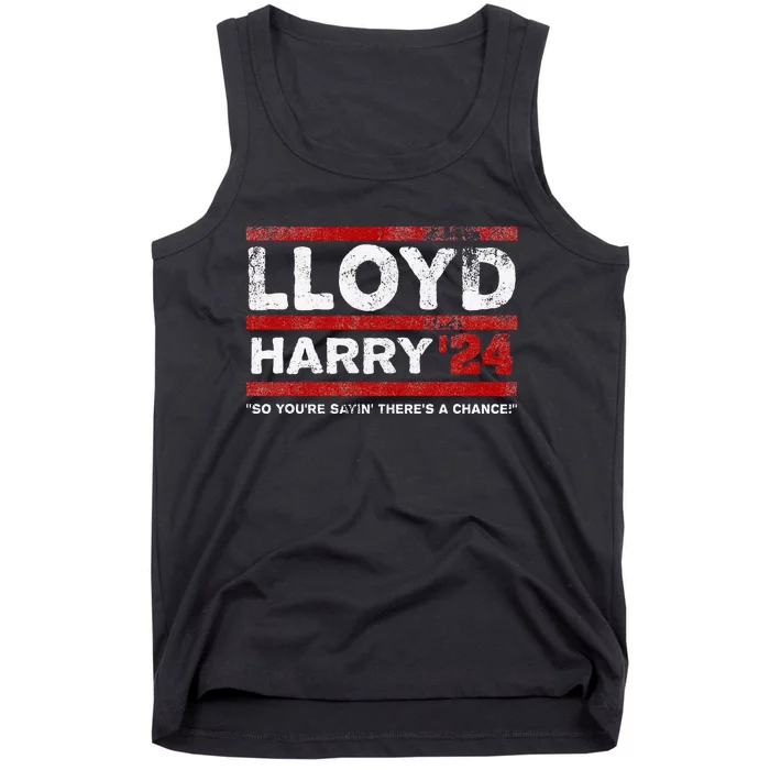 Lloyd and Harry Election 2024 Dumb and Dumber politics humor Tank Top