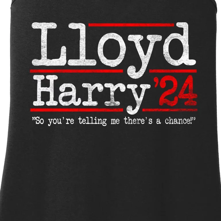 Lloyd And Harry Election 2024 Dumb N Dumber Politics Humor Ladies Essential Tank