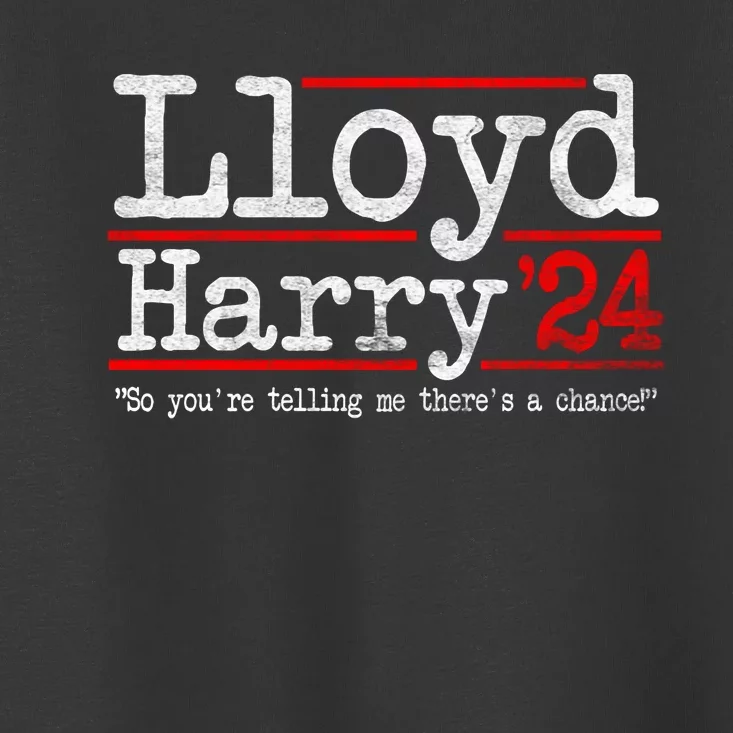 Lloyd And Harry Election 2024 Dumb N Dumber Politics Humor Toddler T-Shirt