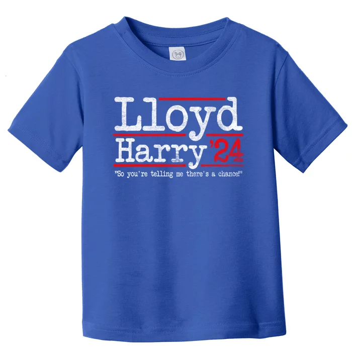 Lloyd And Harry Election 2024 Dumb N Dumber Politics Humor Cute Gift Toddler T-Shirt