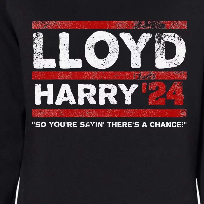 Lloyd and Harry Election 2024 Dumb and Dumber politics humor Womens California Wash Sweatshirt