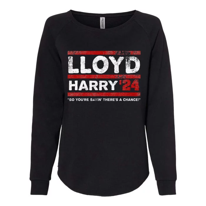 Lloyd and Harry Election 2024 Dumb and Dumber politics humor Womens California Wash Sweatshirt