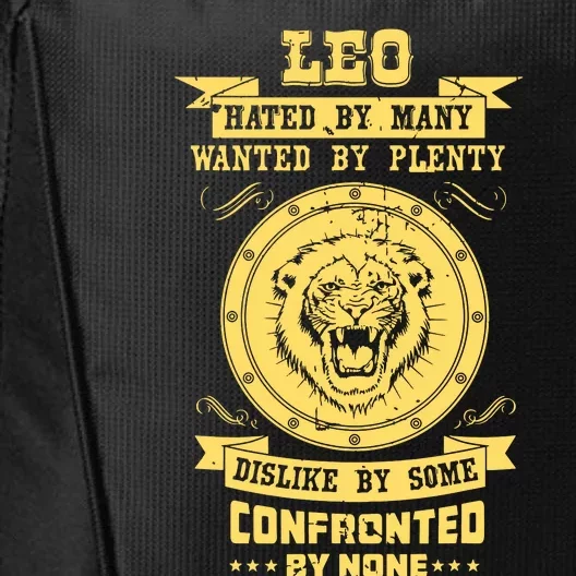 Lion Astrology Horoscope Sign Leo Zodiac City Backpack