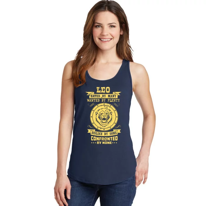 Lion Astrology Horoscope Sign Leo Zodiac Ladies Essential Tank