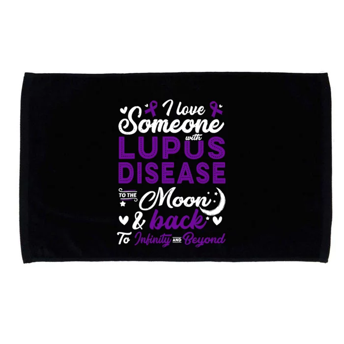 Lupus Awareness, I Love Someone With Lupus, Lupus Nephritis Microfiber Hand Towel