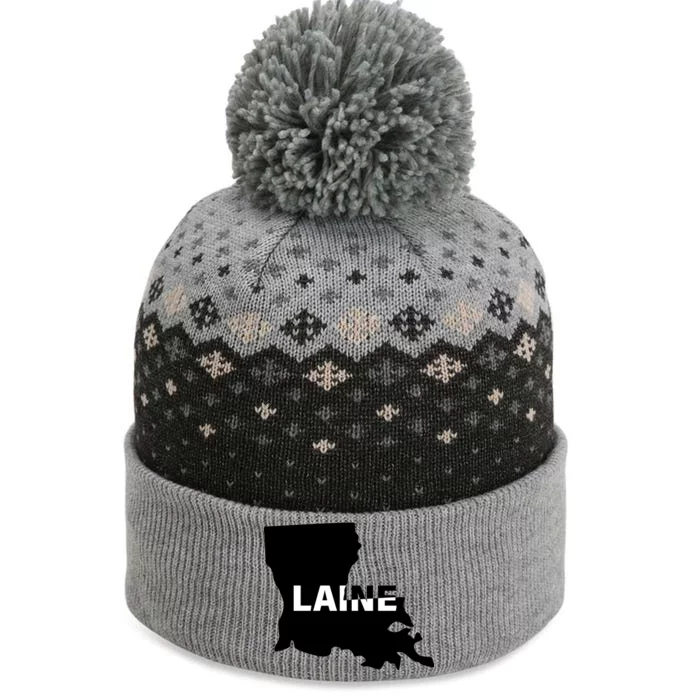 Laine Louisiana The Baniff Cuffed Pom Beanie