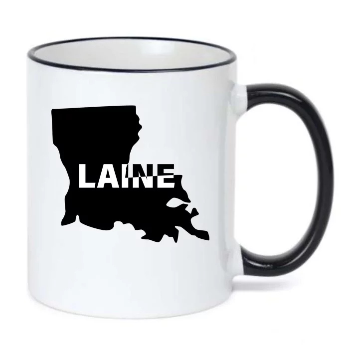 Laine Louisiana Black Color Changing Mug