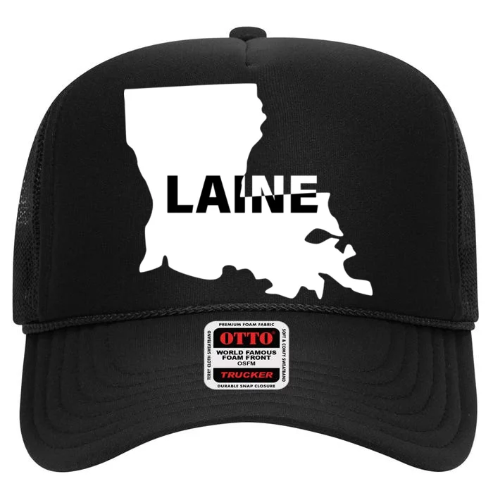 Laine Louisiana High Crown Mesh Trucker Hat