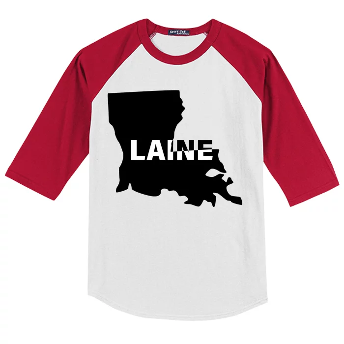 Laine Louisiana Kids Colorblock Raglan Jersey