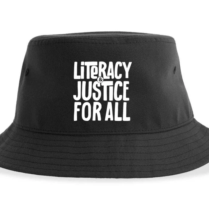 Literacy And Justice Reading Book Club Sustainable Bucket Hat