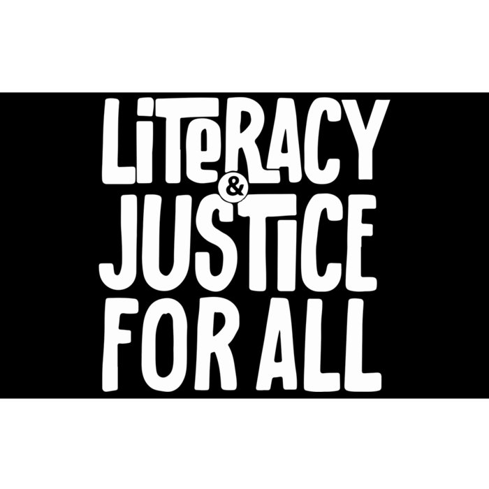 Literacy And Justice Reading Book Club Bumper Sticker