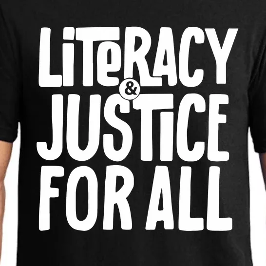 Literacy And Justice Reading Book Club Pajama Set