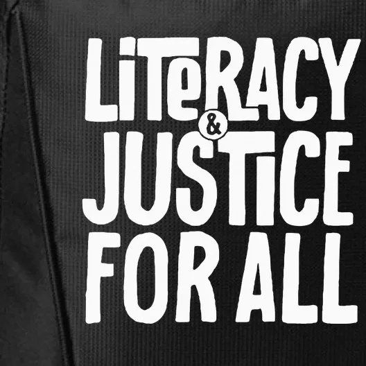 Literacy And Justice All City Backpack