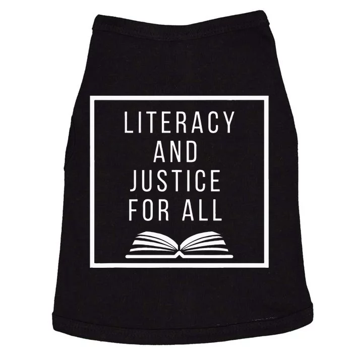 Literacy And Justice For All Literacy Teacher Reading Doggie Tank