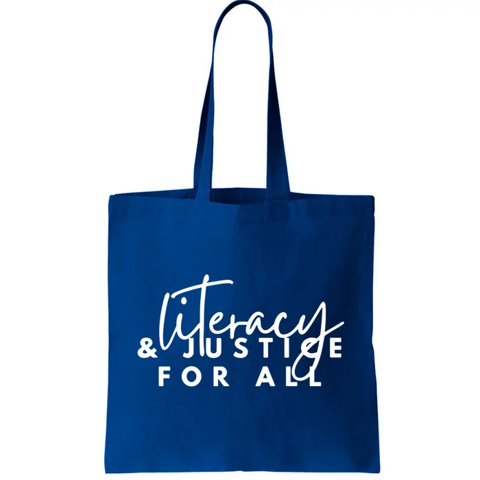 Literacy And Justice For All Gift Tote Bag