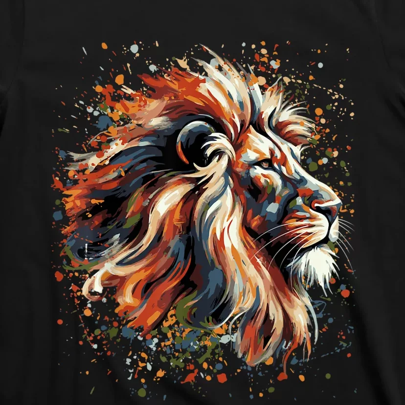 Lion Animal King Nature Graphic T-Shirt