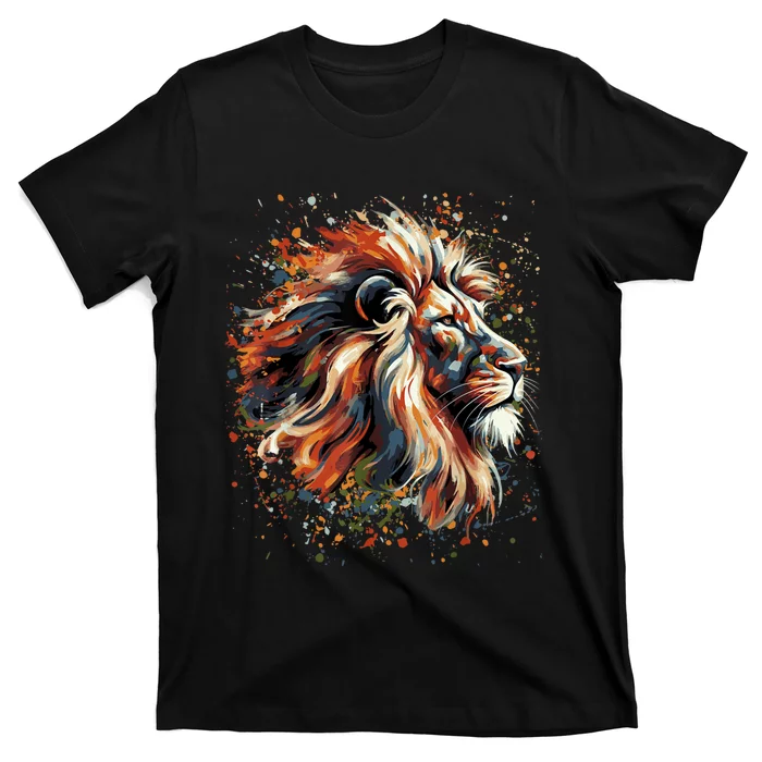 Lion Animal King Nature Graphic T-Shirt