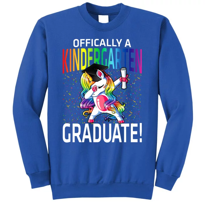 Ly A Kindergarten Graduate Unicorn Funny Gift Tall Sweatshirt