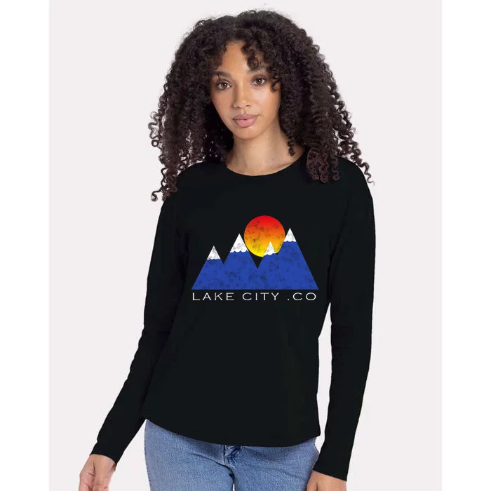 Lake City .CO Womens Cotton Relaxed Long Sleeve T-Shirt