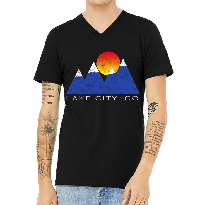 Lake City .CO V-Neck T-Shirt