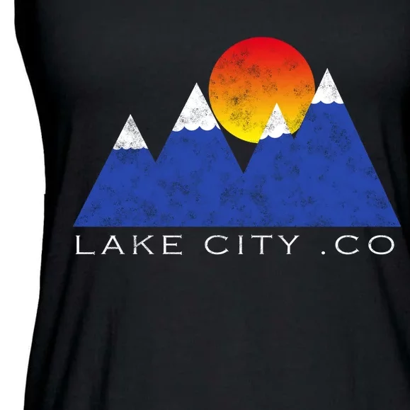 Lake City .CO Ladies Essential Flowy Tank