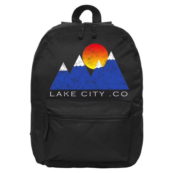 Lake City .CO 16 in Basic Backpack