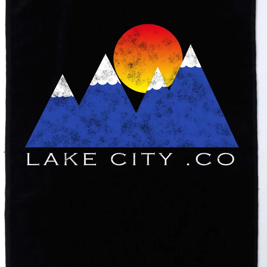 Lake City .CO Platinum Collection Golf Towel