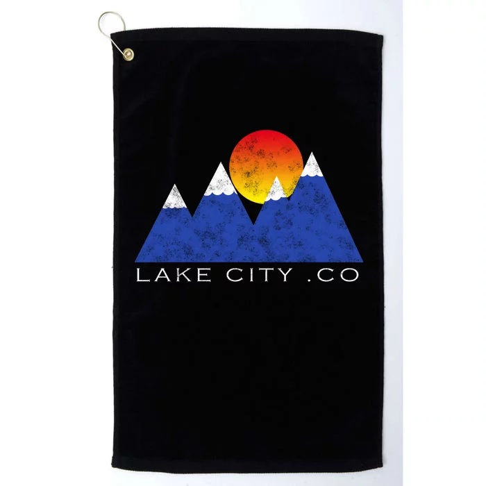 Lake City .CO Platinum Collection Golf Towel