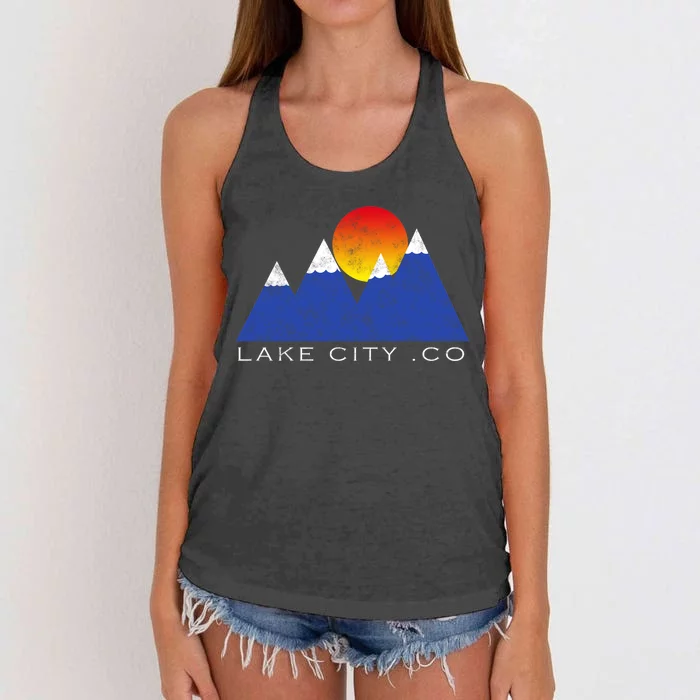 Lake City .CO Women's Knotted Racerback Tank