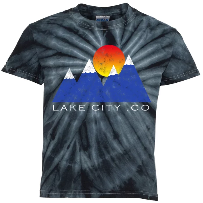 Lake City .CO Kids Tie-Dye T-Shirt