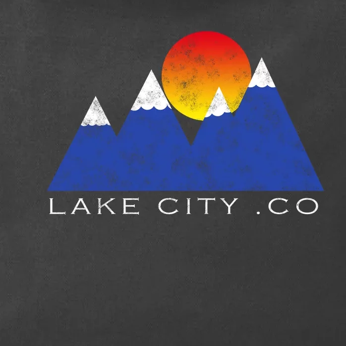 Lake City .CO Zip Tote Bag