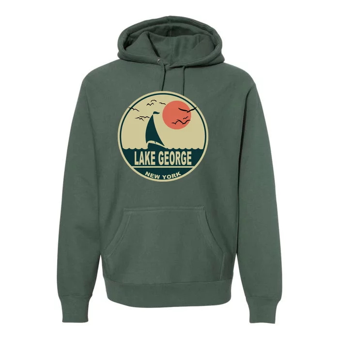 Lake George New York Premium Hoodie