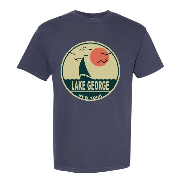 Lake George New York Garment-Dyed Heavyweight T-Shirt