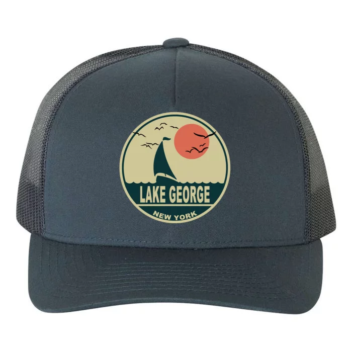 Lake George New York Yupoong Adult 5-Panel Trucker Hat