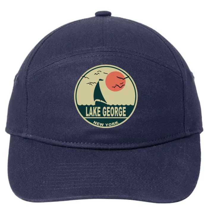 Lake George New York 7-Panel Snapback Hat