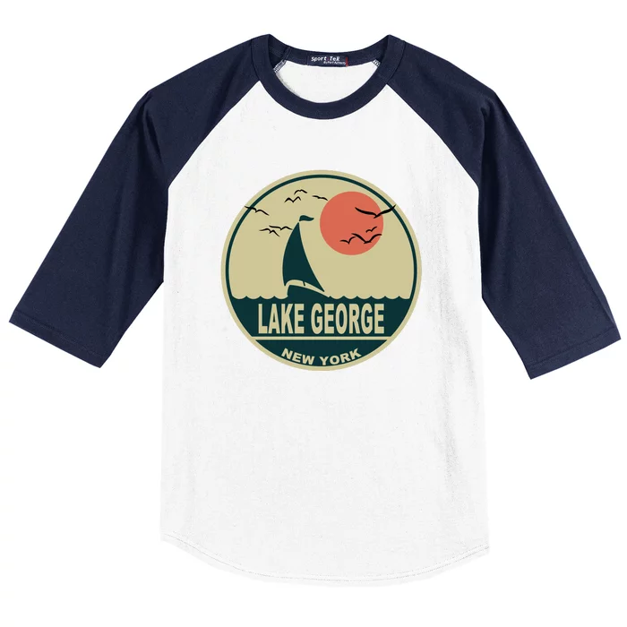 Lake George New York Baseball Sleeve Shirt